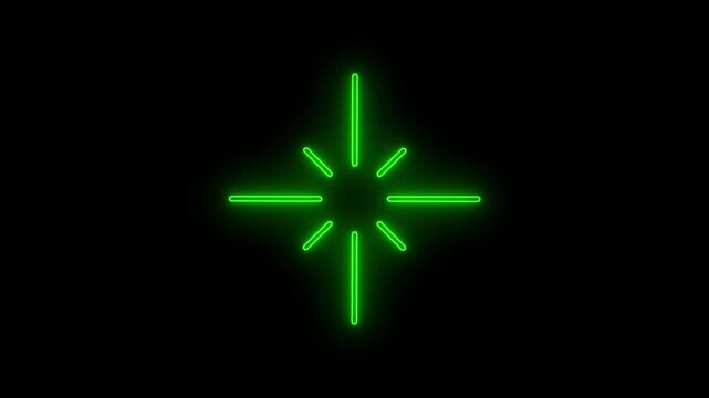 Exploding accent lines in a firework star shape, hand drawn comic style animation.Fireworks during the holiday 4K stock video