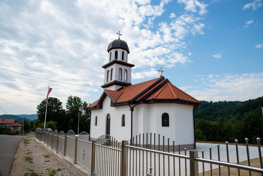 Holy Trinity Church in Mezgraja, Bosnia and Herzegovina.