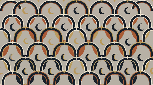 Geometric architectural pattern