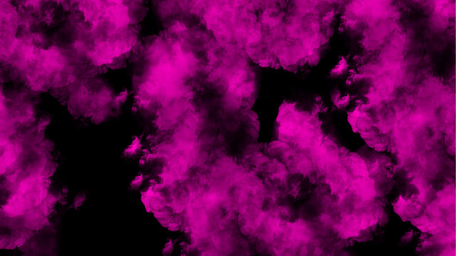 Purple smoke cloud for background and design elements