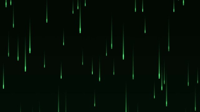 Matrix rain code green falling digital cyber hacker binary tech dark background loop background with seamless loop 4k seamless matrix abstract motion animation 4k video footage seamless loop