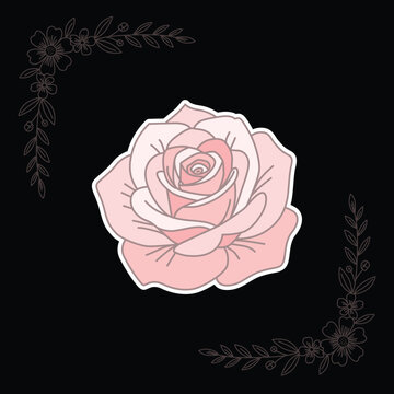 Flower Illustration For Wedding