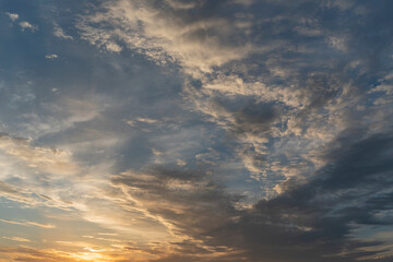 Obraz premium 雲と空