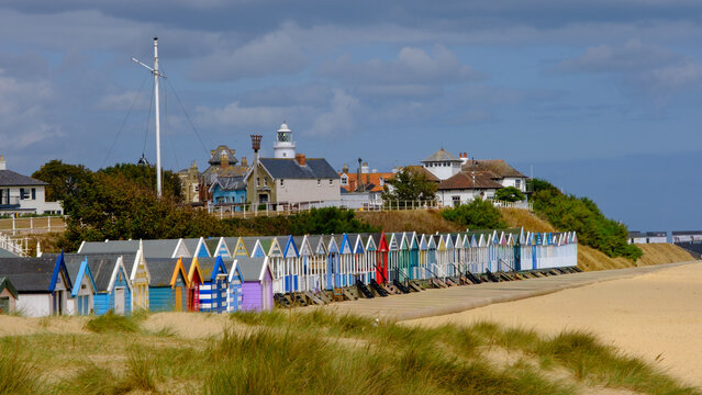 English summertime seaside
