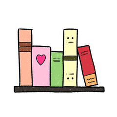 Bookshelf Doodle © Ananda