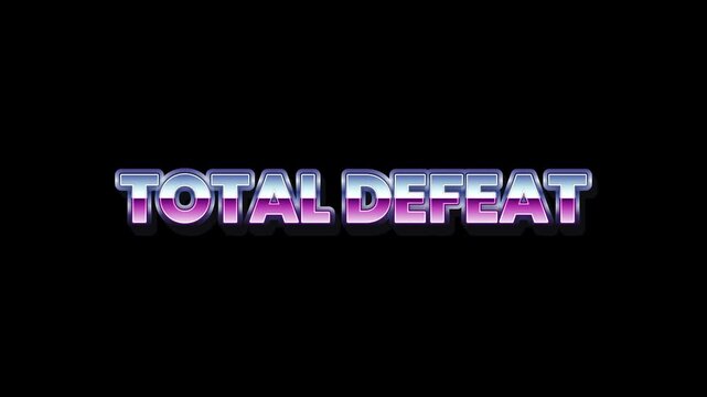 Total Defeat Acknowledge the Feeling of Ultimate Loss and Profound Disappointment After a Significant Setback