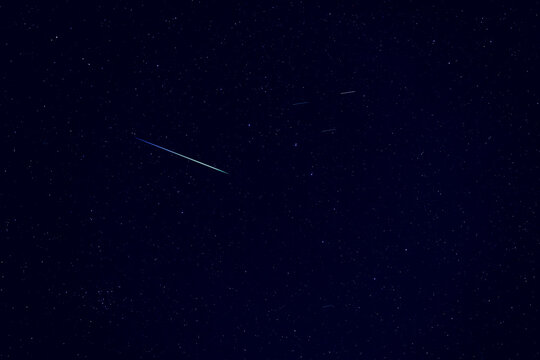 Summertime Milky Way stars and constellations.