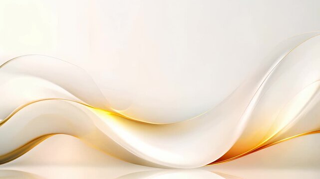 luxury white background with golden line element