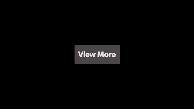 View More CTA Text Animation on Red Button with Arrow Cursor Click on Transparent Background for Website, Blog, News, E-commerce, Social Media, App.
