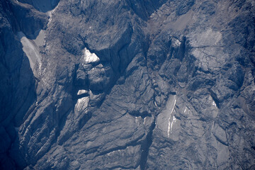 Fototapeta premium marmolada glacier melting in summer season