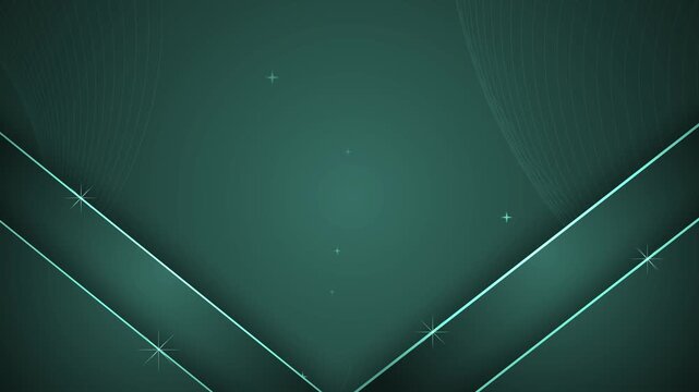 Elegant background with gold diagonal lines animation, Abstract background with diagonal gold lines and subtle star-like sparkles