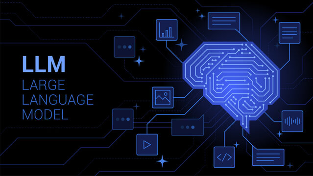 AI processing information and generating new content