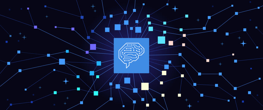 AI processing information and generating new content