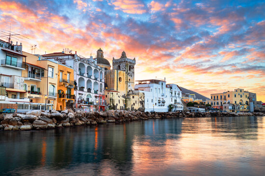 Ischia Island, Naples, Italy on the Mediterranean