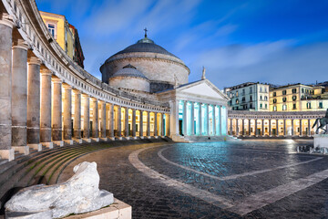 Naples, Italy at Piazza del Plebiscito © SeanPavonePhoto