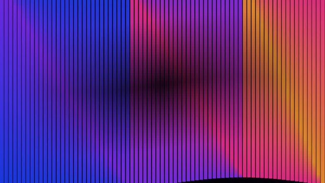 Abstract vertical lines creating a vibrant and colorful glitch art pattern