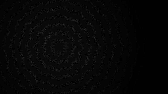 Subtle concentric ripples forming a faint dark geometric mandala pattern