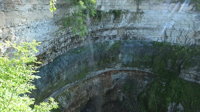 Valaste Waterfall, located on the Ontika limestone cliff, is more than 30 m high, making it the highest waterfall in Estonia.
