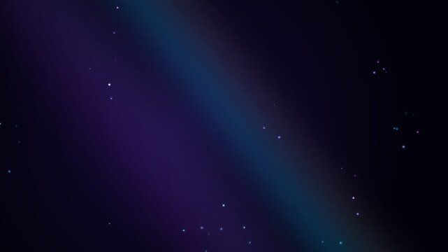 A serene view of distant starlight scattered across a deep space background