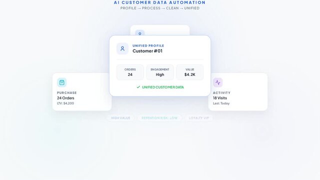 AI Customer Data Unification and Duplicate Record Matching