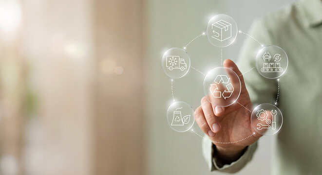 Reverse Logistics Holographic Interface in Sustainable Corporate Office