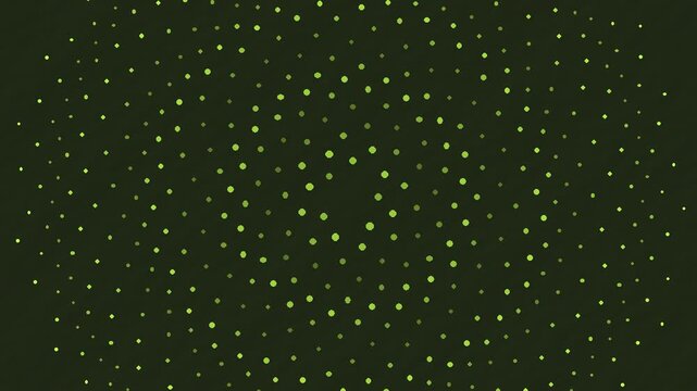 Neon lime phyllotaxis seed spiral with a radiating organic ripple