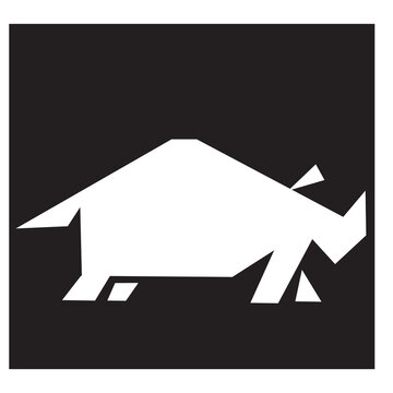 house icon on black background