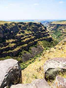 Kasagh ravine near Saghmosavank Monastery, Armenia