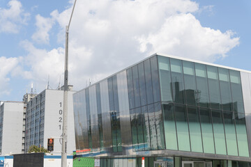 Naklejka premium 1021 Birchmount Rd and new construction in Toronto