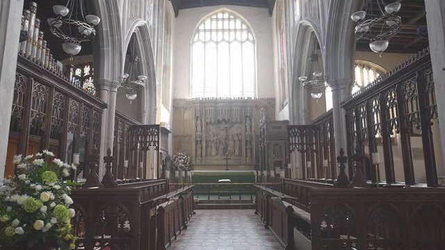 The Alter in Holy Trinity Church, Melford, Suffolk.