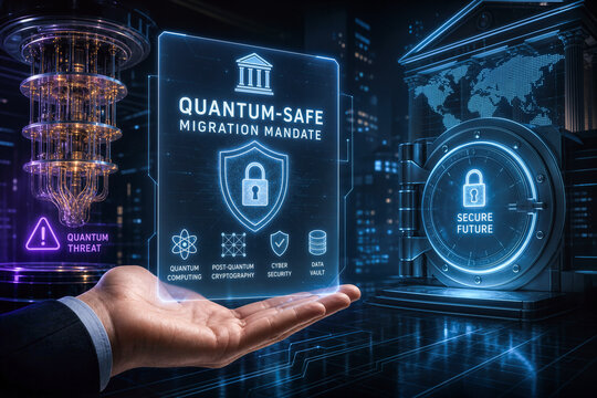 Quantum-Safe Migration Mandate global banking regulators ordered transition to post-quantum cryptography cybersecurity data vault future banking digital encryption policy
