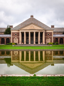 Hall of Springs Reflection at Saratoga Spa State Park New York