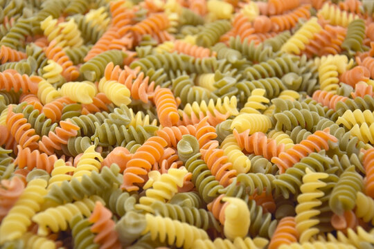 Background image of colorful spiral paste