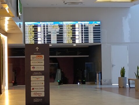 Sagu&atilde;o Aeroporto Santos Dumont.