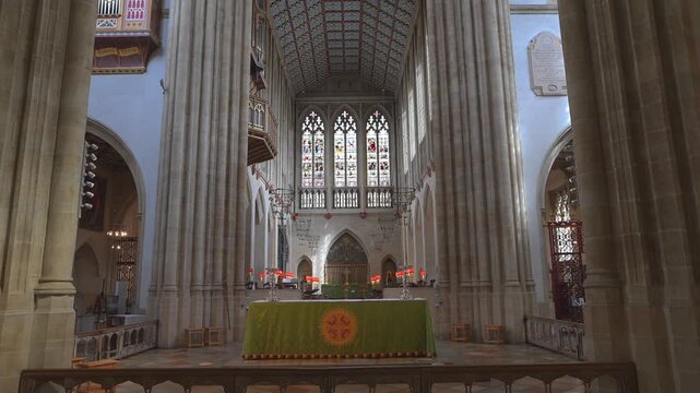 The High Alter at Bury St Edmonds Cathedral.