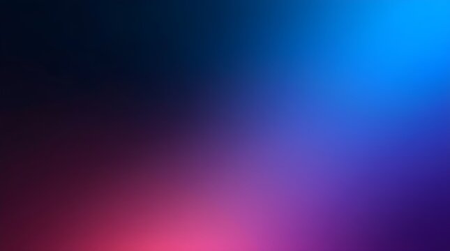 Dark blue and vibrant magenta purple ambient gradient background with soft glowing light effects for modern dark mode UI layouts.