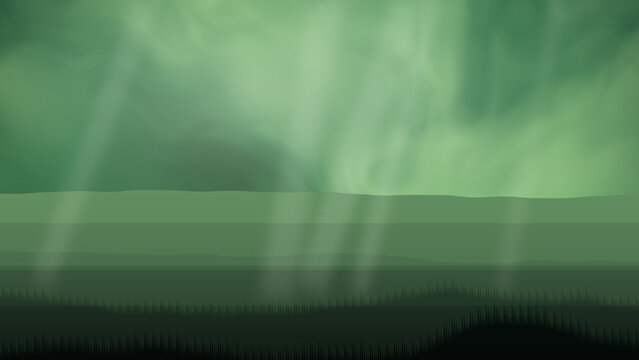 Cyber Digital Network Sci-Fi Wallpaper