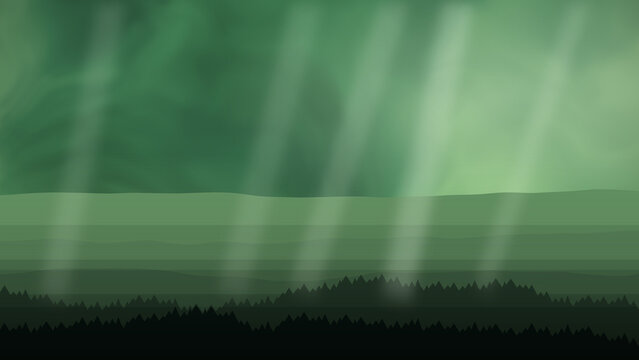 Cyber Digital Network Sci-Fi Wallpaper