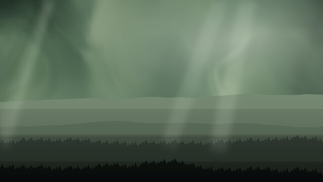 Cyber Digital Network Sci-Fi Wallpaper