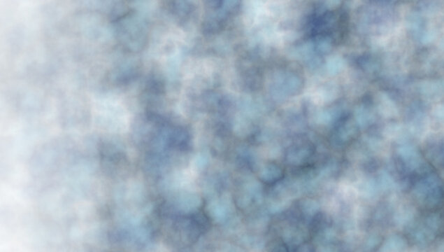 Abstract dust pattern with swirling shades of blue and gray sits on transparent background swirl texture cloud smoke design element surface form