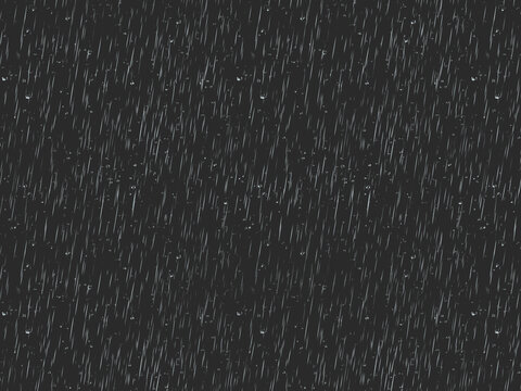 Dense fine diagonal rain streaks seamless texture pattern