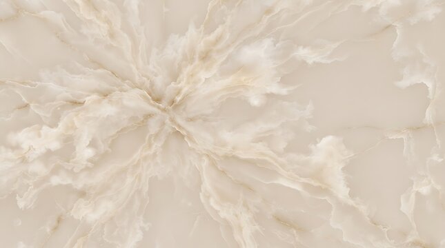 Beige marble slab with flowing cream and gold veined pattern texture