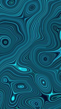 Background animation sheets flow beautiful turquoise and teal fluid tracks across organic meshes Creative technology presentation slideshows gain an interesting palette