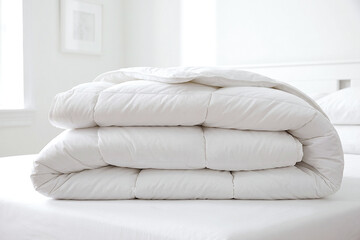 Fototapeta premium Couette blanche