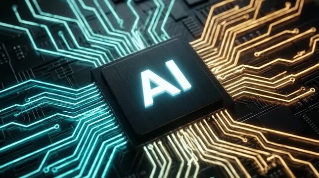 Artificial intelligence chip with pulsing electronic circuits