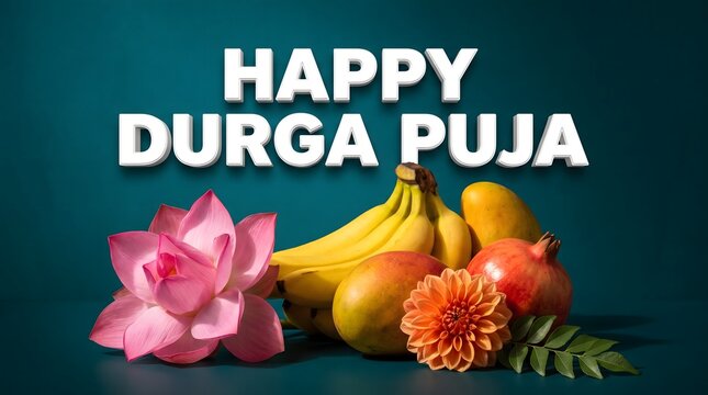 Celebrating the divine feminine a joyous and vibrant durga puja honoring goddess durga and her triumph over evil