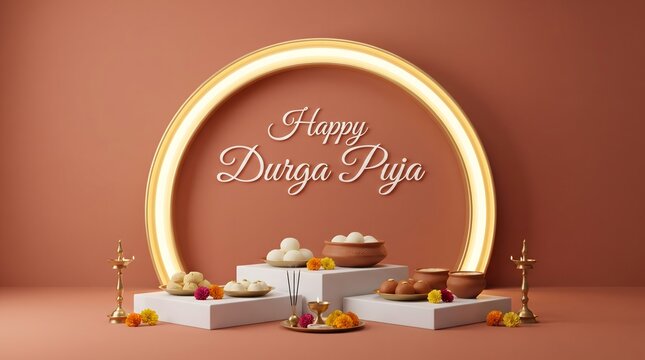 Celebrating the vibrant spirit of durga puja a festival honoring the divine feminine and embracing cultural traditions with joy
