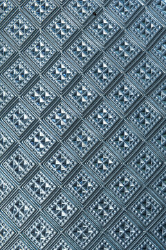 Blue diamond checkered pattern