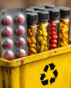 Dispose of old medicine