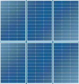 Modern solar panel system with photovoltaic cells converting sunlight into clean energy, realistic 3D design on transparent background for sustainable power generation projects.